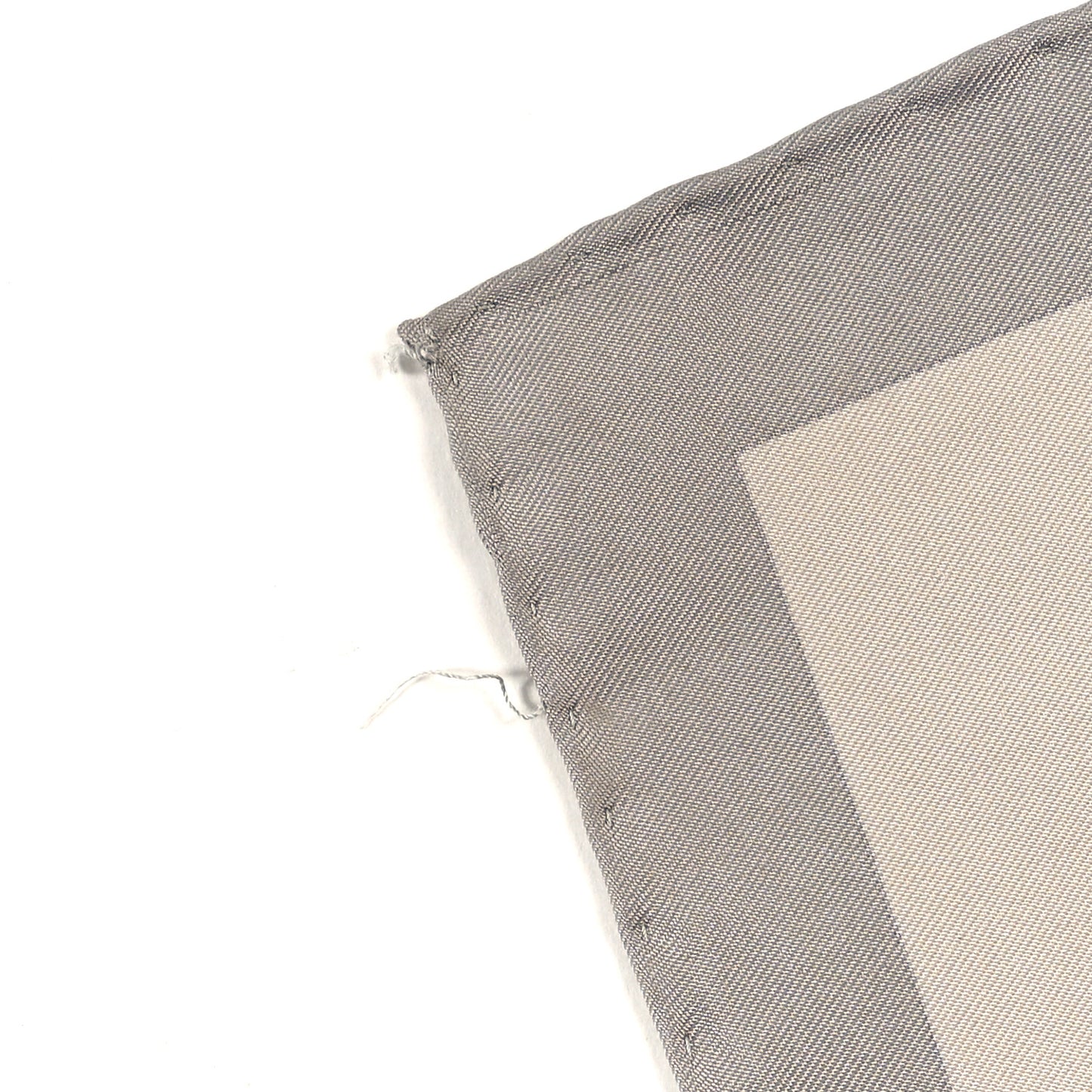 Silk Index Bromeliaceae Scarf 90  Gris Argent Bleu Vert Amande