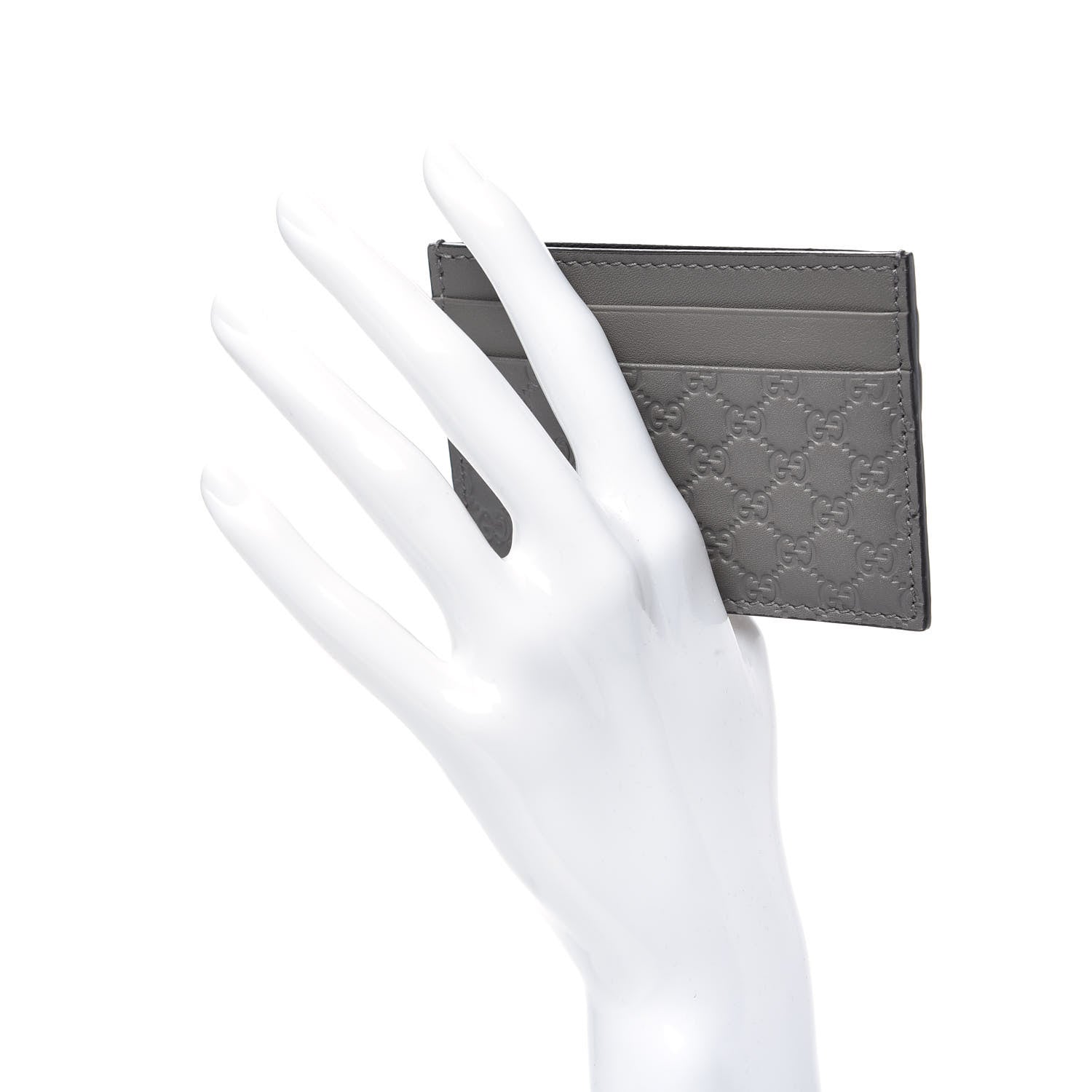 Gucci Soft Microguccissima Card Holder Loess 2 of 5