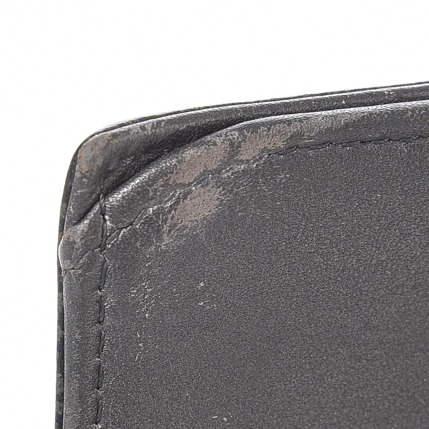 Chanel Metallic Caviar Timeless CC Large Gusset Flap Wallet Dark Silver 11 of 15