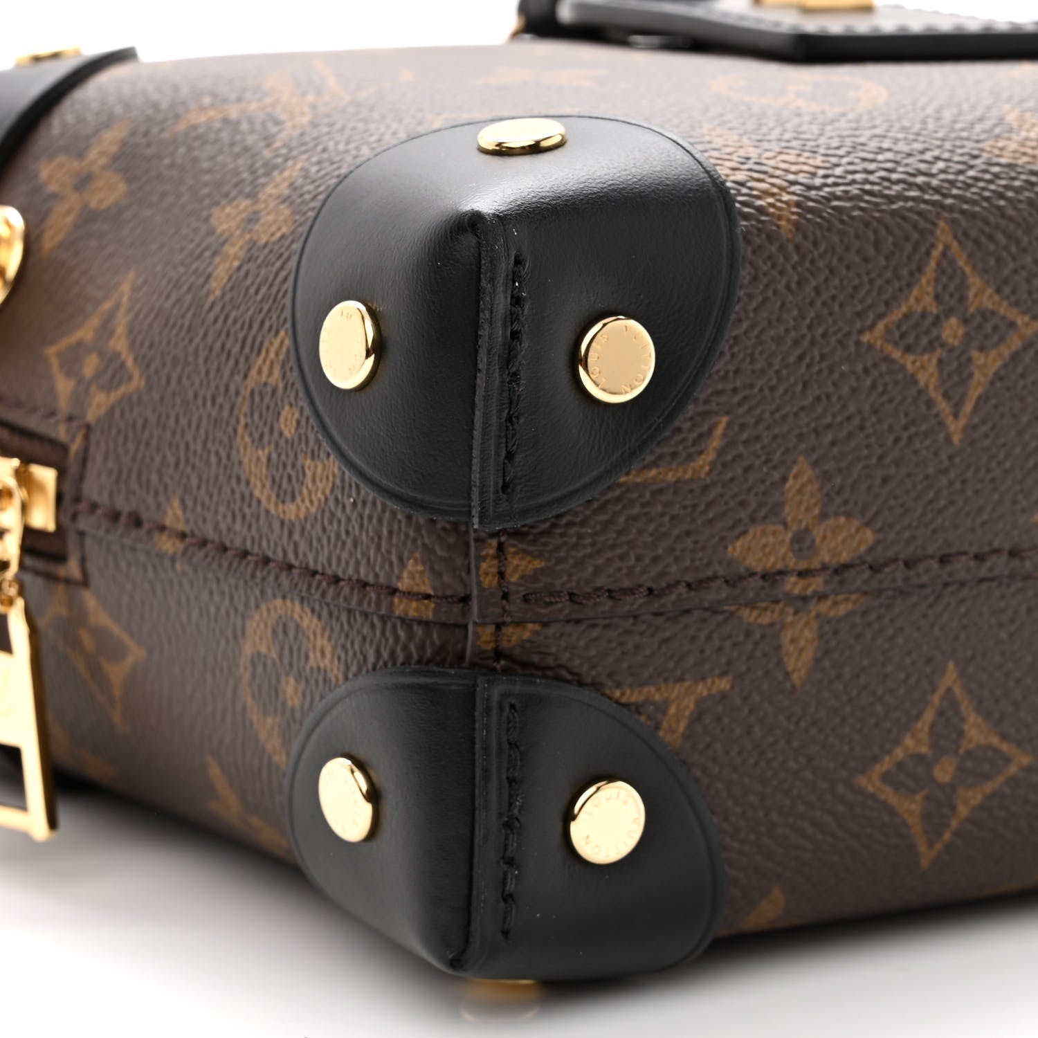 Louis Vuitton Monogram Petite Malle Souple Black 8 of 10