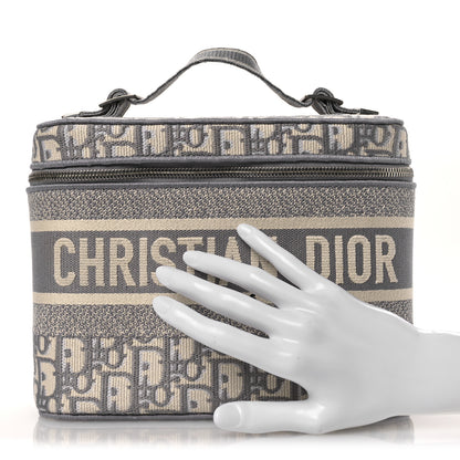 Christian Dior Oblique Diortravel Vanity Case Grey 3 of 14