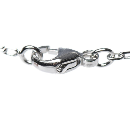Hermes Lacquered Palladium Pop H Pendant Necklace Rose Dragee 4 of 5