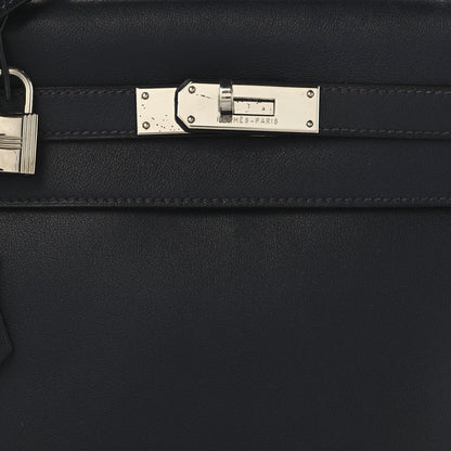 Hermes Swift Kelly Retourne 32 Bleu Indigo 8 of 16