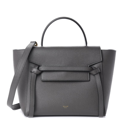 Celine Baby Grained Calfskin Micro Belt Bag Grey 1 of 12