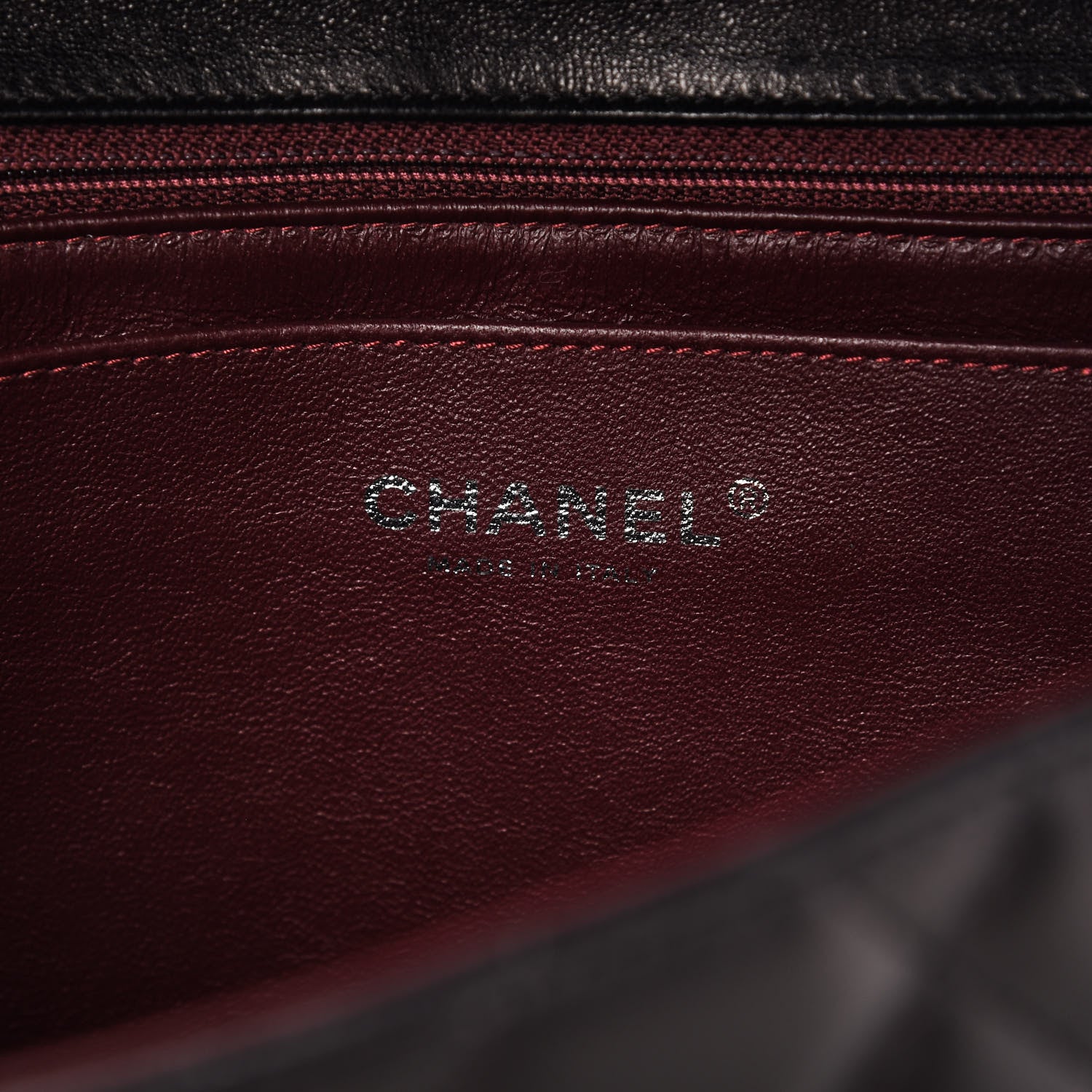 Chanel Lambskin Quilted Jumbo Single Flap Black 7 of 11