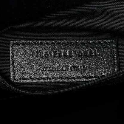 Saint Laurent Calfskin Matelasse Monogram Lou Camera Bag Black 8 of 11