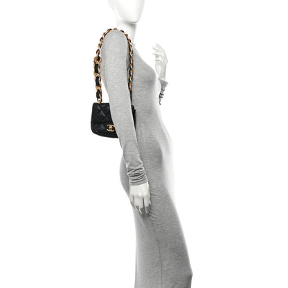 Chanel Lambskin Quilted Mini CC Funky Town Flap Black 2 of 14