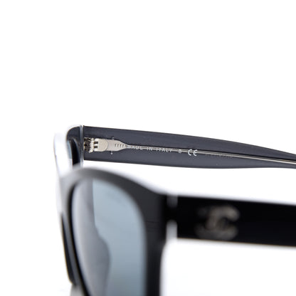 Chanel Acetate Square CC Sunglasses 5380 Black 5 of 7