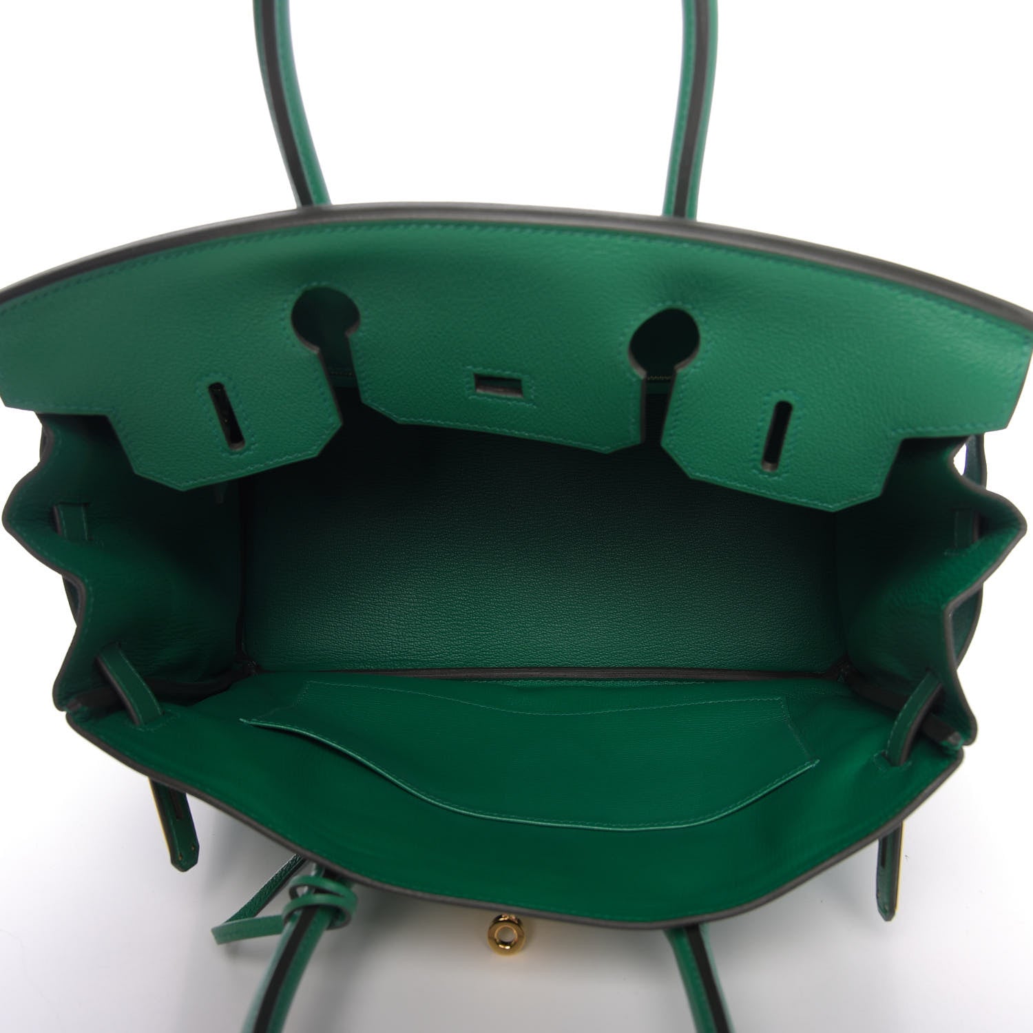 Hermes Evercolor Birkin 30 Vert Vertigo 5 of 10