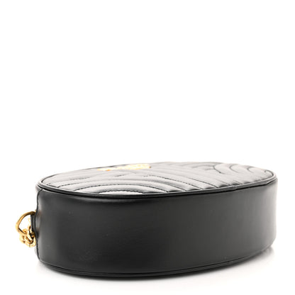 Prada Soft Calfskin Impunture Diagramme Chain Crossbody Black 4 of 9