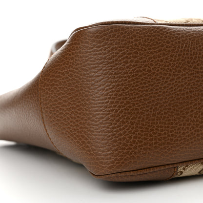 Gucci Monogram Small Bree Tote Beige Tabacco 9 of 10