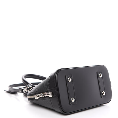 Louis Vuitton Epi Alma BB Black 3 of 9