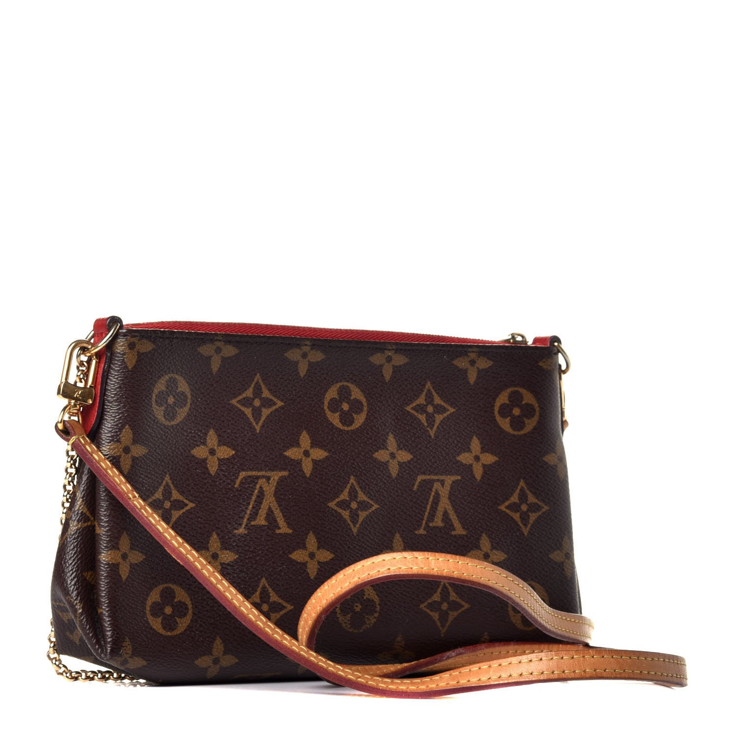 Louis Vuitton Monogram Pallas Clutch Cherry 3 of 8