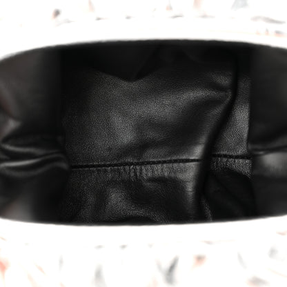 Bottega Veneta Metallic Bark Calfskin The Mini Pouch Silver 5 of 10