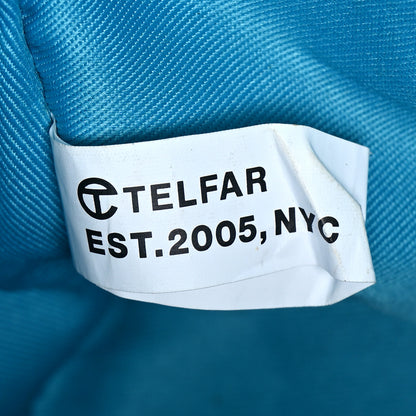 Telfar Vegan Leather Medium Shopping Bag Pool Blue 7 of 16