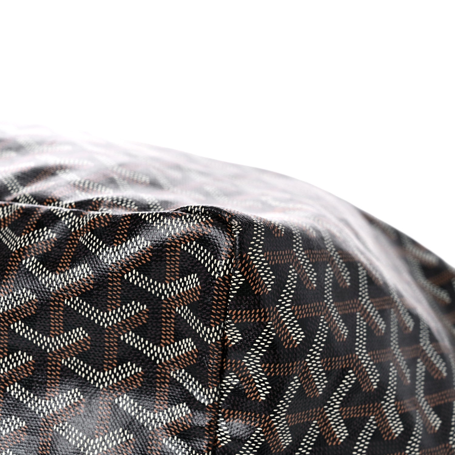 Goyard Goyardine Saint Louis GM Black Gold 8 of 12
