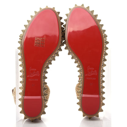 Christian Louboutin Calfskin Cordorella 60 Platform Sandals 37 Version Cuoio 6 of 10