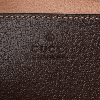 Gucci GG Supreme Monogram Web Mini Ophidia Shoulder Bag Brown 6 of 11
