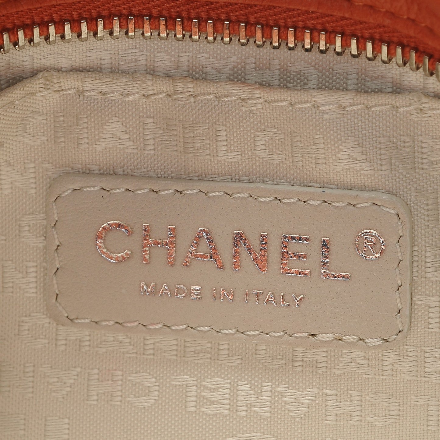 Lambskin CC Pochette Red