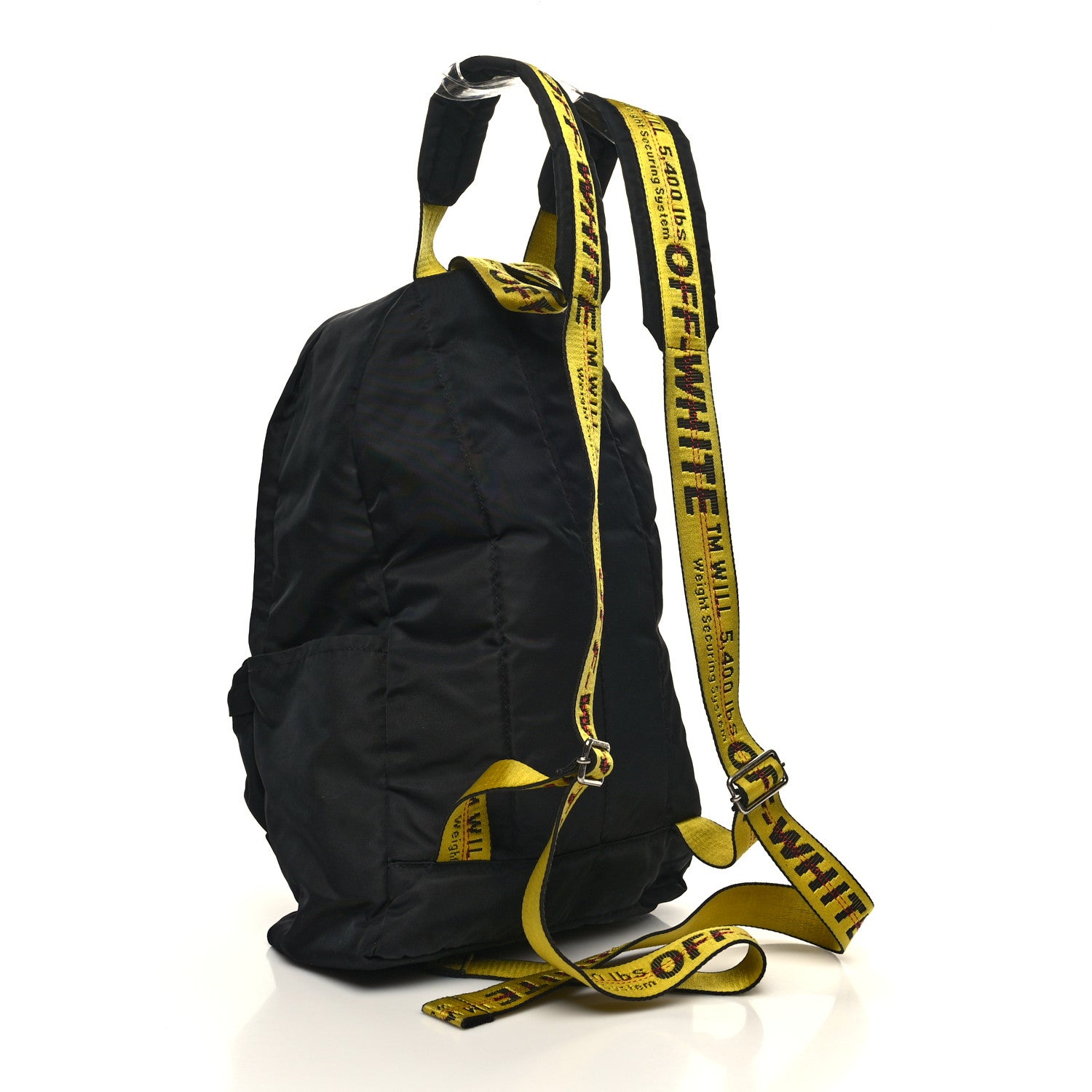 Off-White Nylon Icon Backpack Black 3 of 11