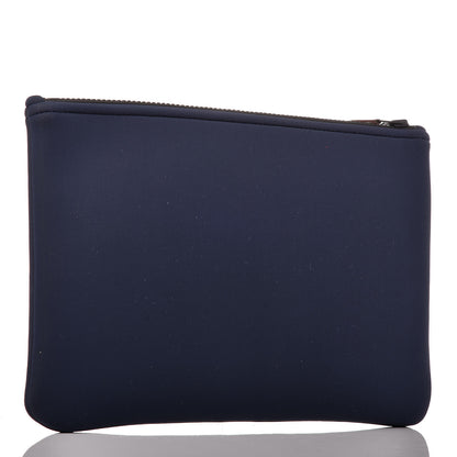 Hermes Neobain Polymide Eltane MM Flat Beach Case Bleu 3 of 8