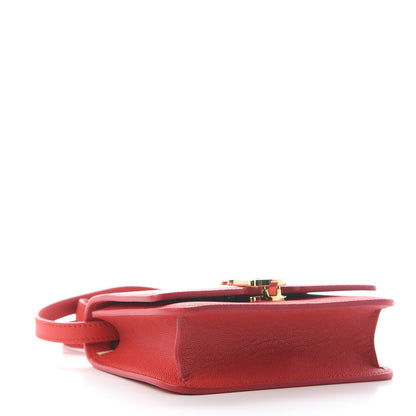 Burberry Grainy Calfskin Small TB Bag Bright Red 4 of 6