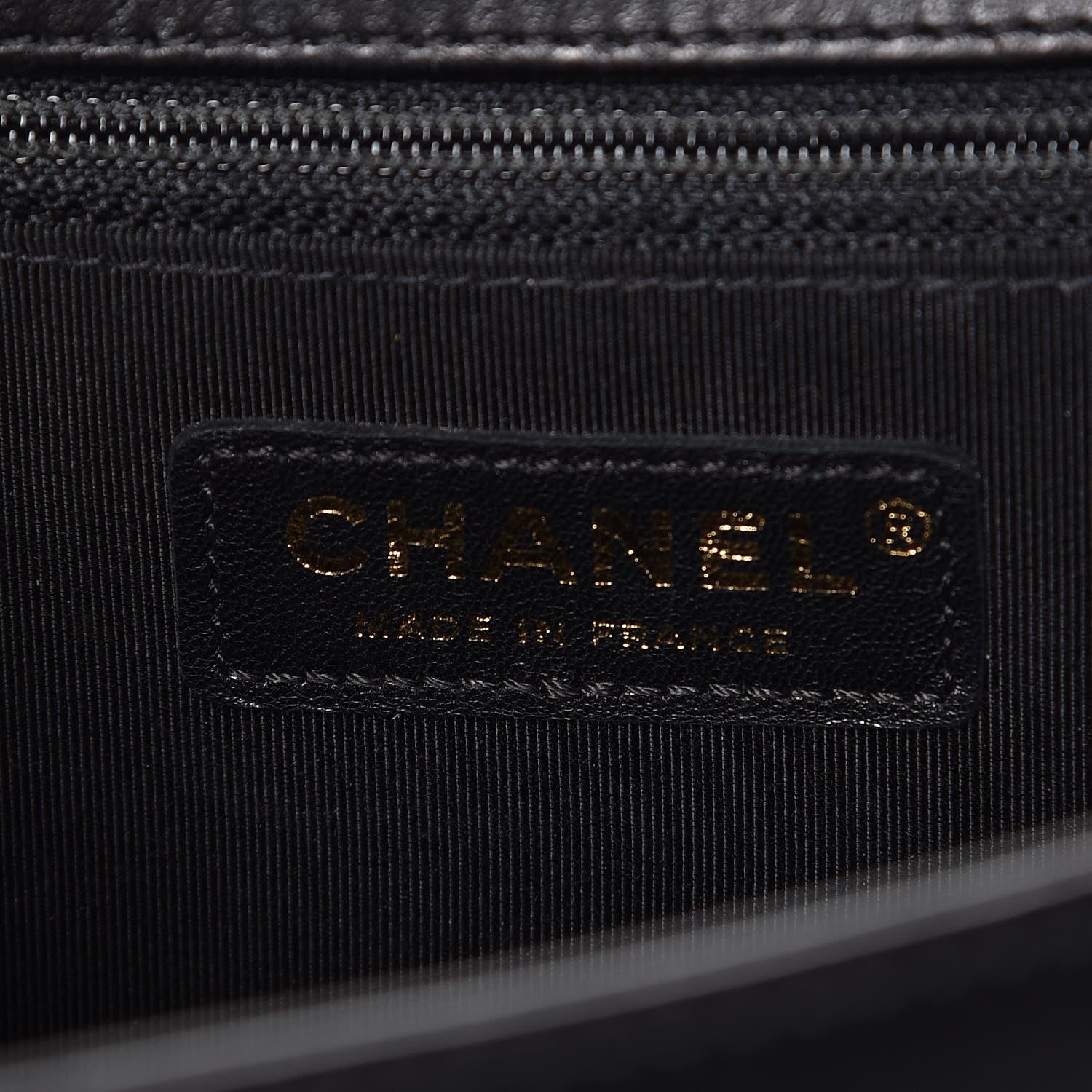 Chanel Lambskin Quilted Large Boy Flap Black 6 of 13
