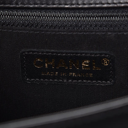 Chanel Lambskin Quilted Large Boy Flap Black 6 of 13