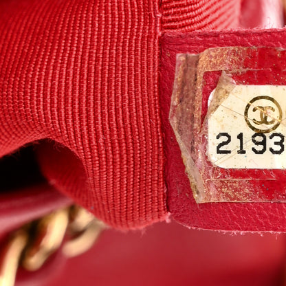 Chanel Lambskin Quilted Small In Seoul Backpack Red 7 of 10