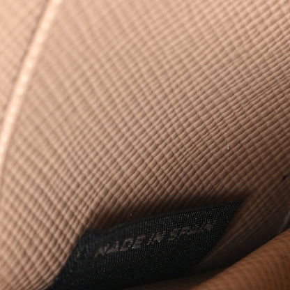 Prada Saffiano Half Zip Wallet Wallet Cammeo 7 of 8