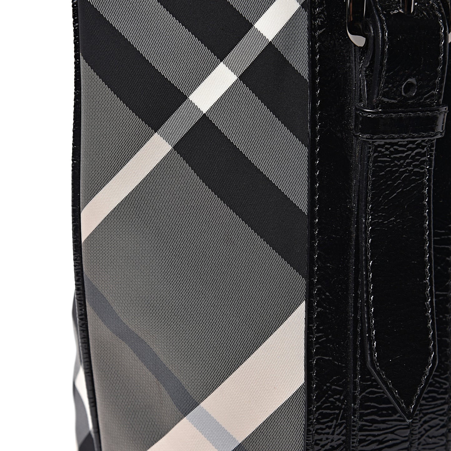 Nylon Beat Check Victoria Tote Black