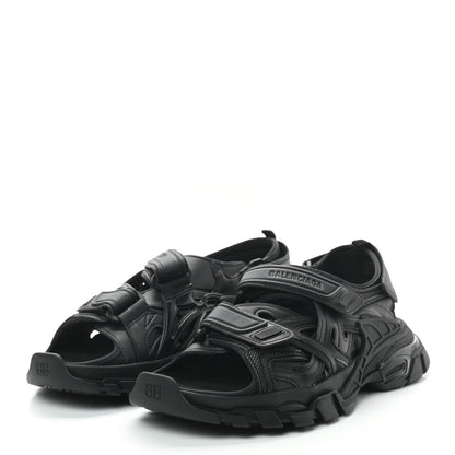 Balenciaga Neoprene Rubber Mens Track Sandals 41 Black 2 of 7