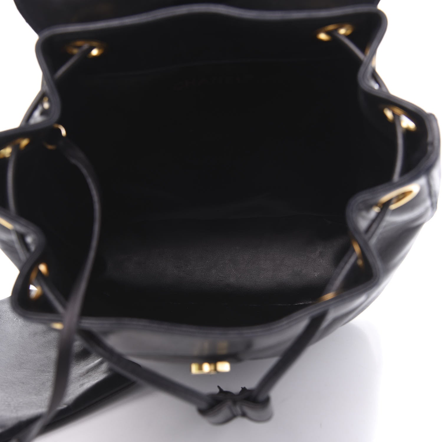 Chanel Lambskin CC Timeless Backpack Black 5 of 13