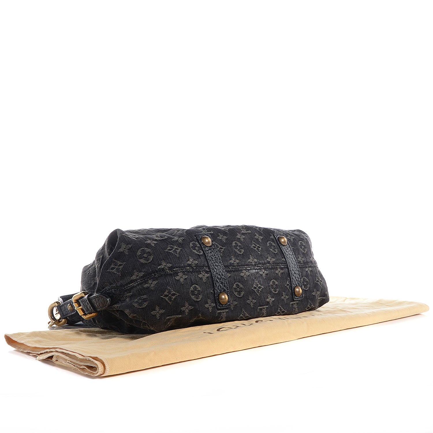 Louis Vuitton Denim Neo Cabby MM Black 4 of 7