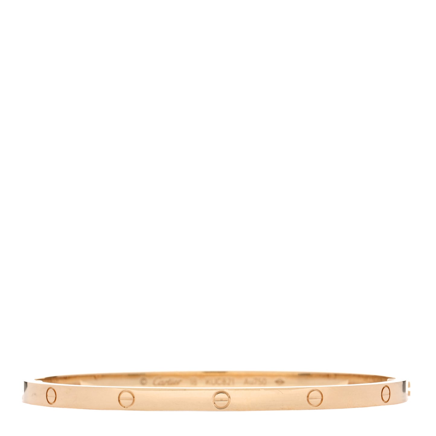 18K Yellow Gold Small LOVE Bracelet 18