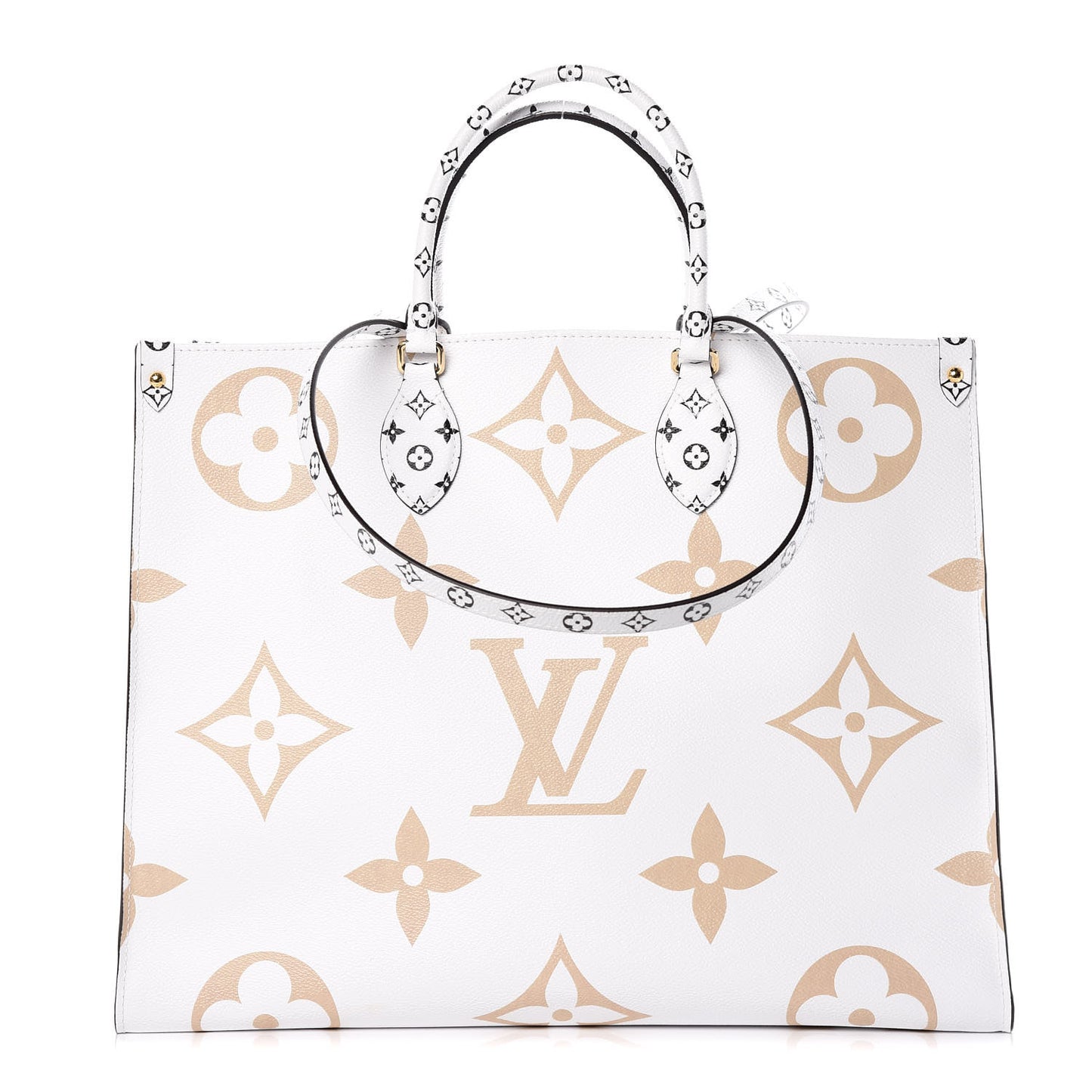 Monogram Giant Onthego GM Kaki Beige