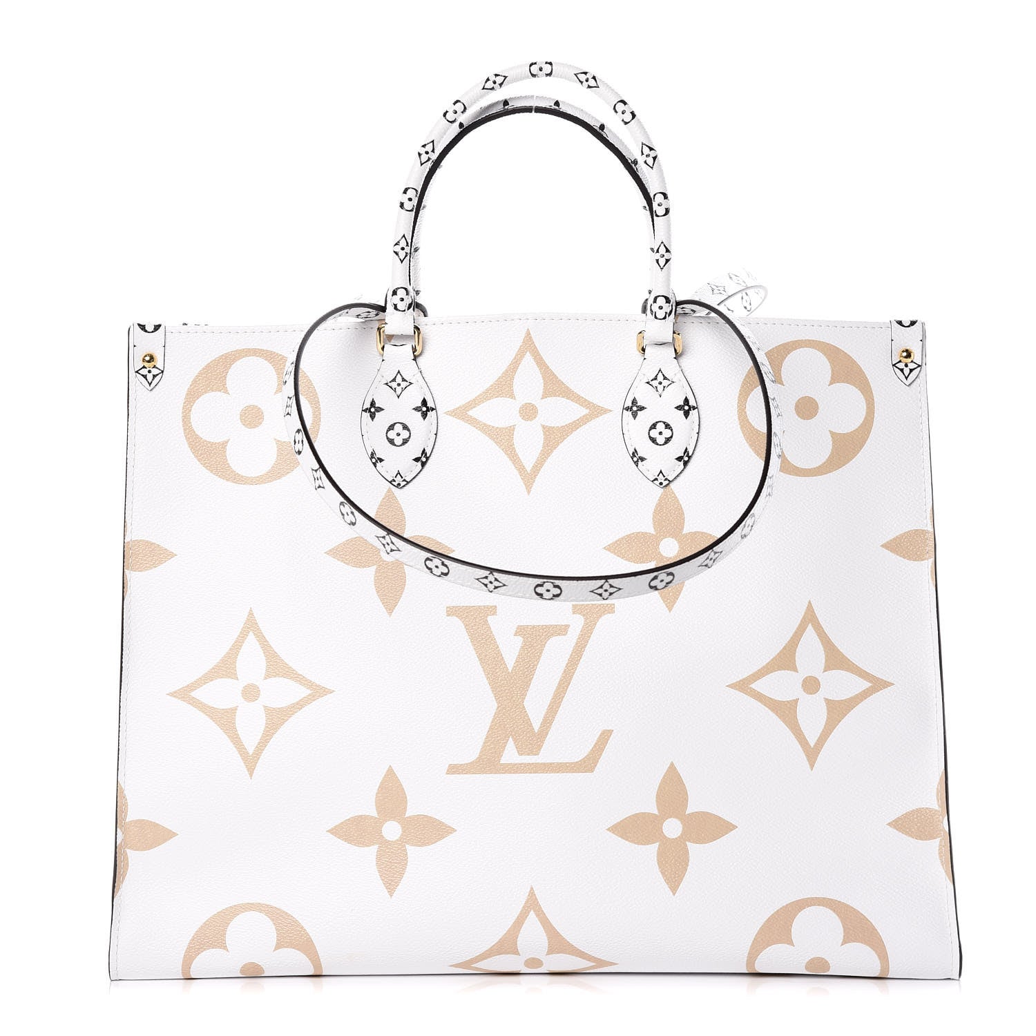 Louis Vuitton Monogram Giant Onthego GM Kaki Beige 1 of 10