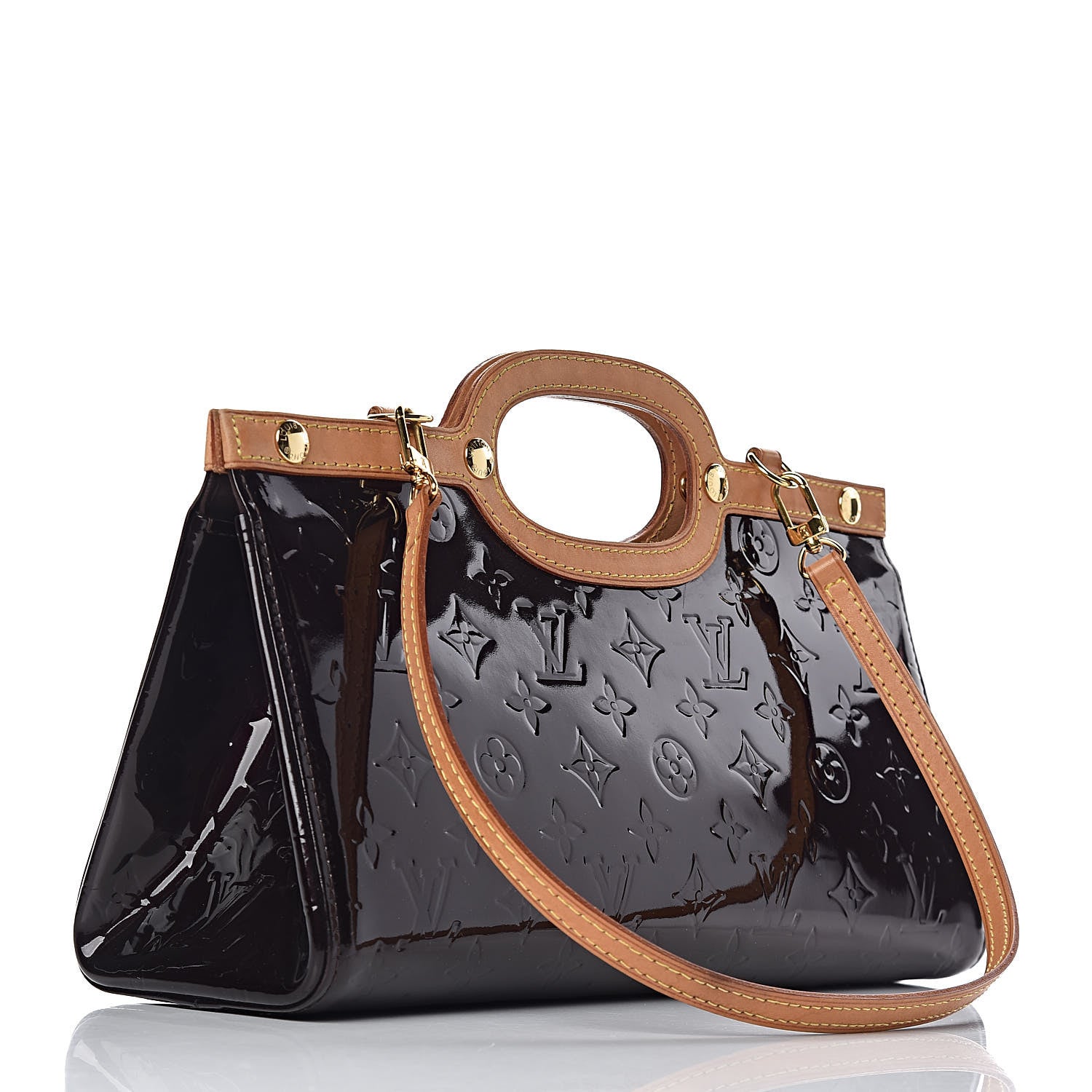 Louis Vuitton Vernis Roxbury Drive Amarante 3 of 9