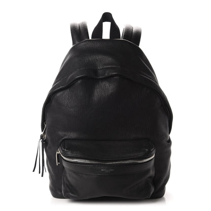 Saint Laurent Lambskin Mini City Backpack Black 1 of 9