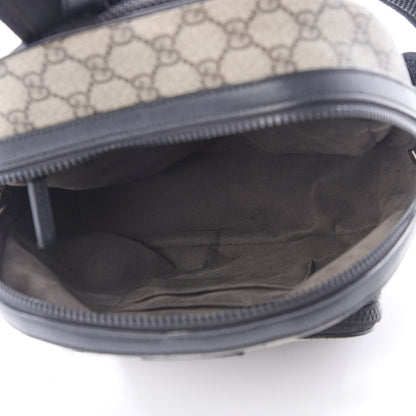 Gucci GG Supreme Monogram Small Eden Day Backpack Black 4 of 11