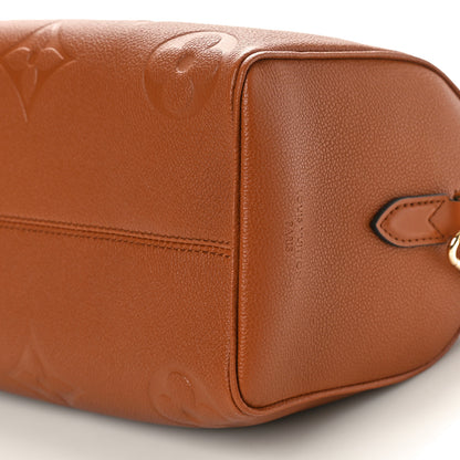 Louis Vuitton Empreinte Monogram Giant Speedy Bandouliere 25 Cognac 9 of 10
