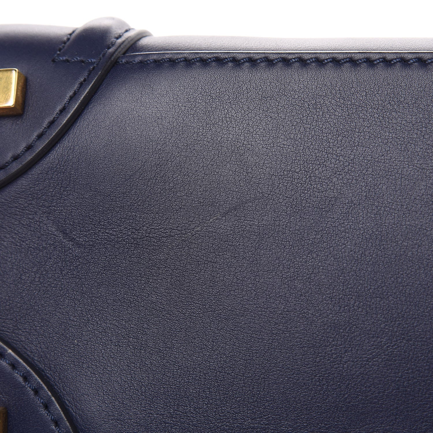 Celine Smooth Calfskin Micro Luggage Navy Blue 11 of 17