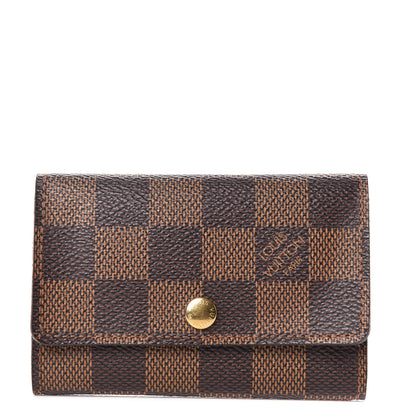 Louis Vuitton Damier Ebene Multicles 6 Key Holder 1 of 8