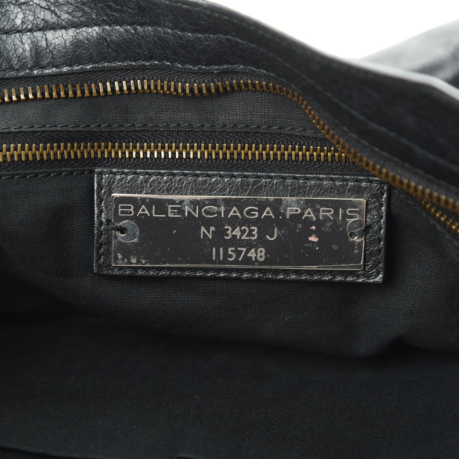 Balenciaga Agneau Classic Hardware City Black 6 of 10