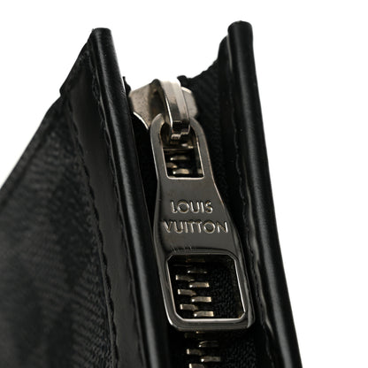 Louis Vuitton Damier Graphite Pochette Voyage MM 9 of 10