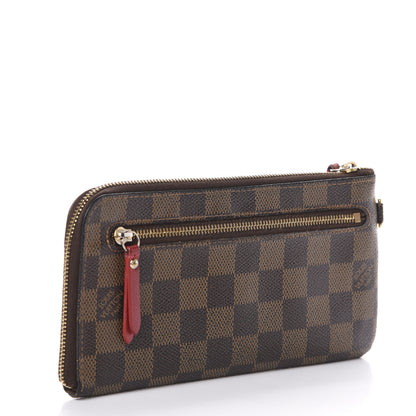 Louis Vuitton Damier Ebene Complice Trunks and Bags Wallet Red 2 of 5