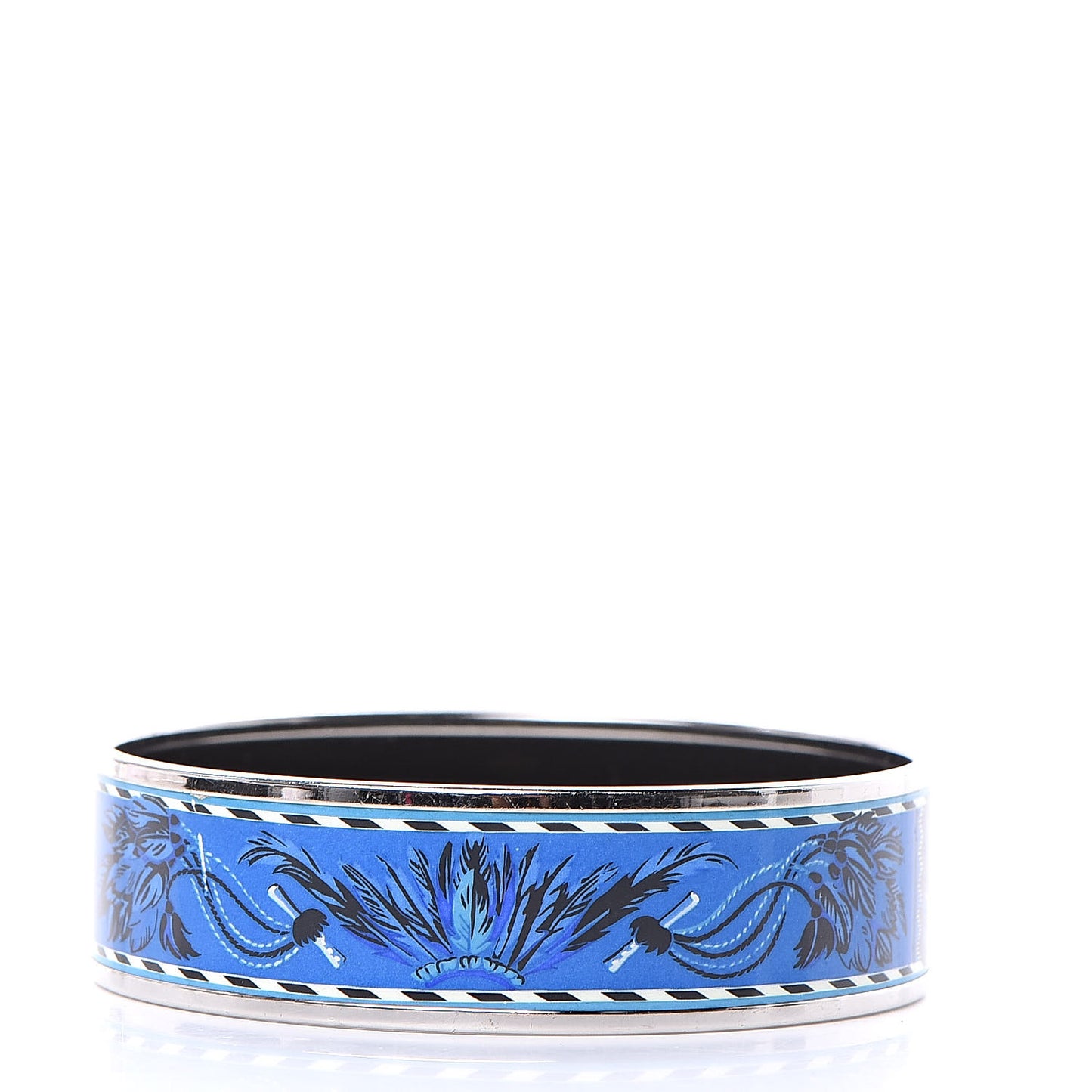 Enamel Printed Wide Brazil Bracelet 65