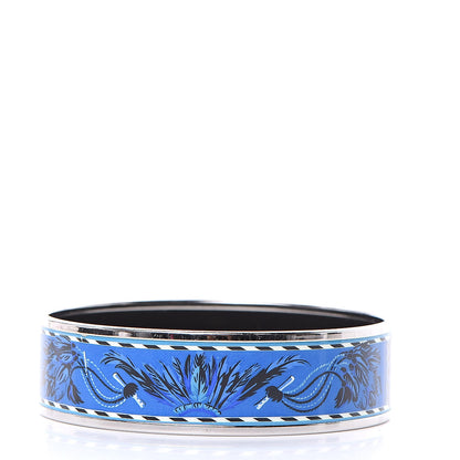 Hermes Enamel Printed Wide Brazil Bracelet 65 3 of 6