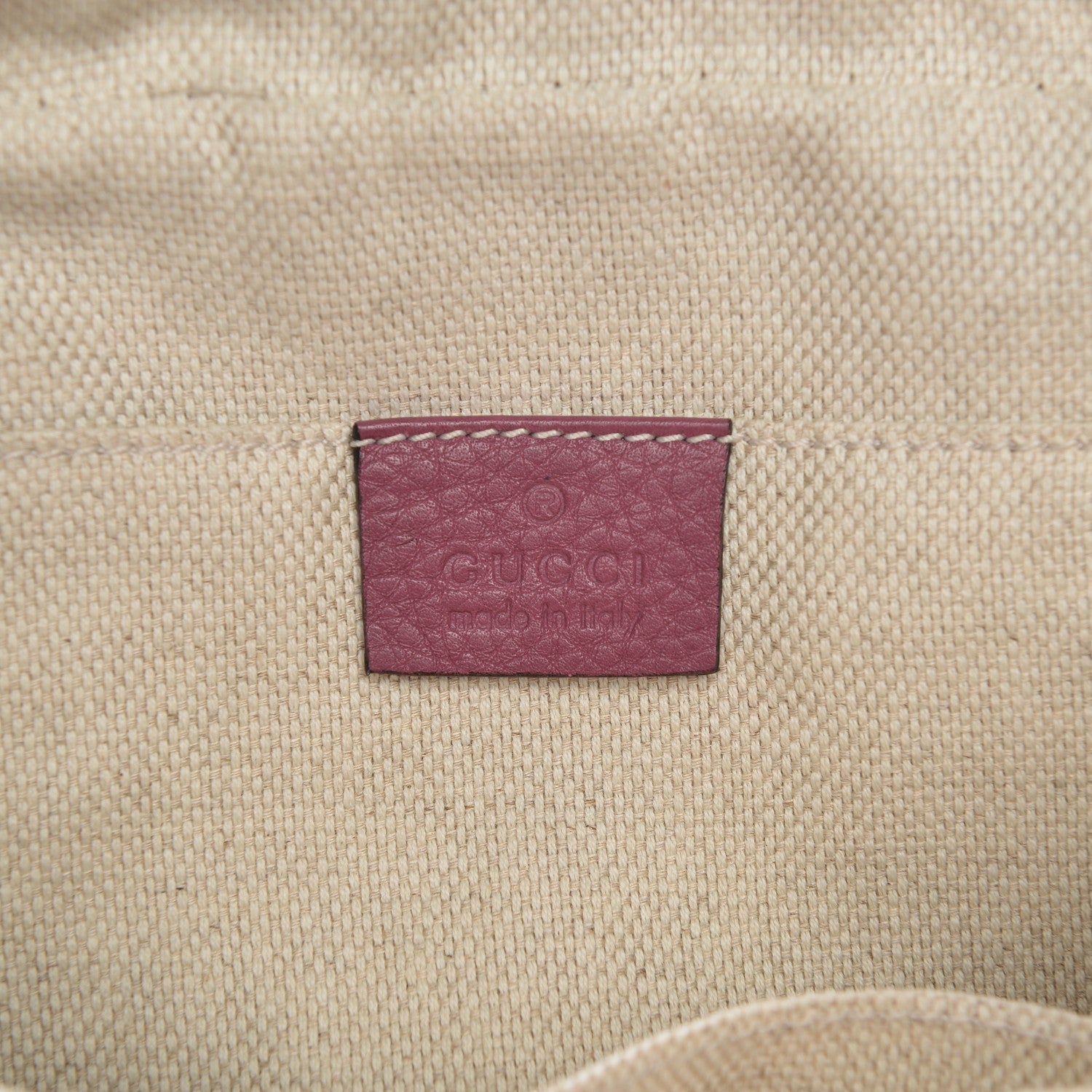Gucci Pebbled Calfskin Small Soho Disco Bag Peonia Flower 6 of 7