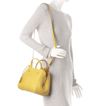 Louis Vuitton Empreinte Montaigne BB Citrine 2 of 7